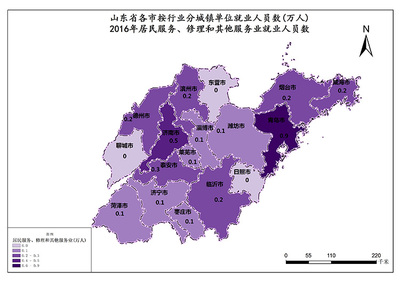 2016年山东省居民服务与摄影扩印行业从业现状探析